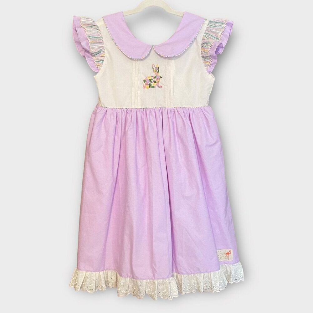 Rosa Flamenco Easter Bunny Dress